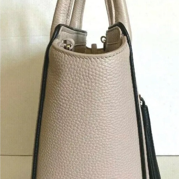 New Kate Spade Small Allyn Chester Street Leather Satchel handbag Warm Beige - Picture 4 of 8